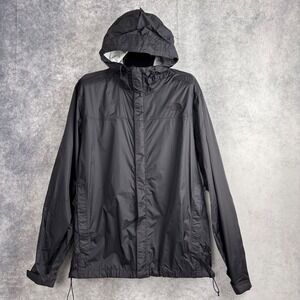 The North Face Venture 2 Dryvent Waterproof Hooded Rain Jacket in Black Size XL